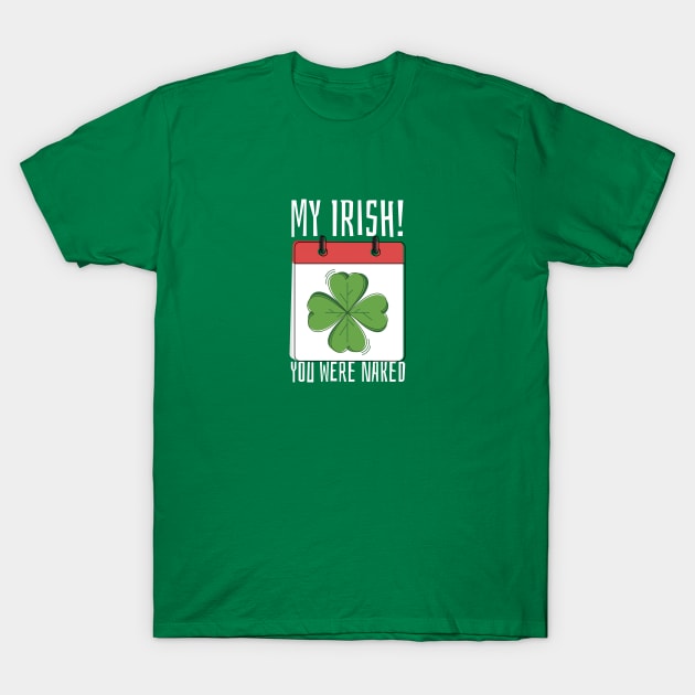 My Irish You Were Naked T-Shirt by lovelifetriumph